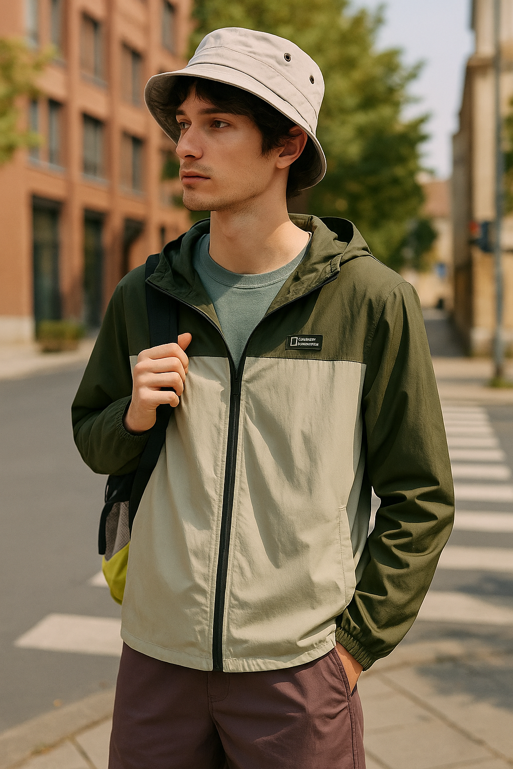 Mateusz – Kurtka Męska z Kapturem w Stylu Streetwear