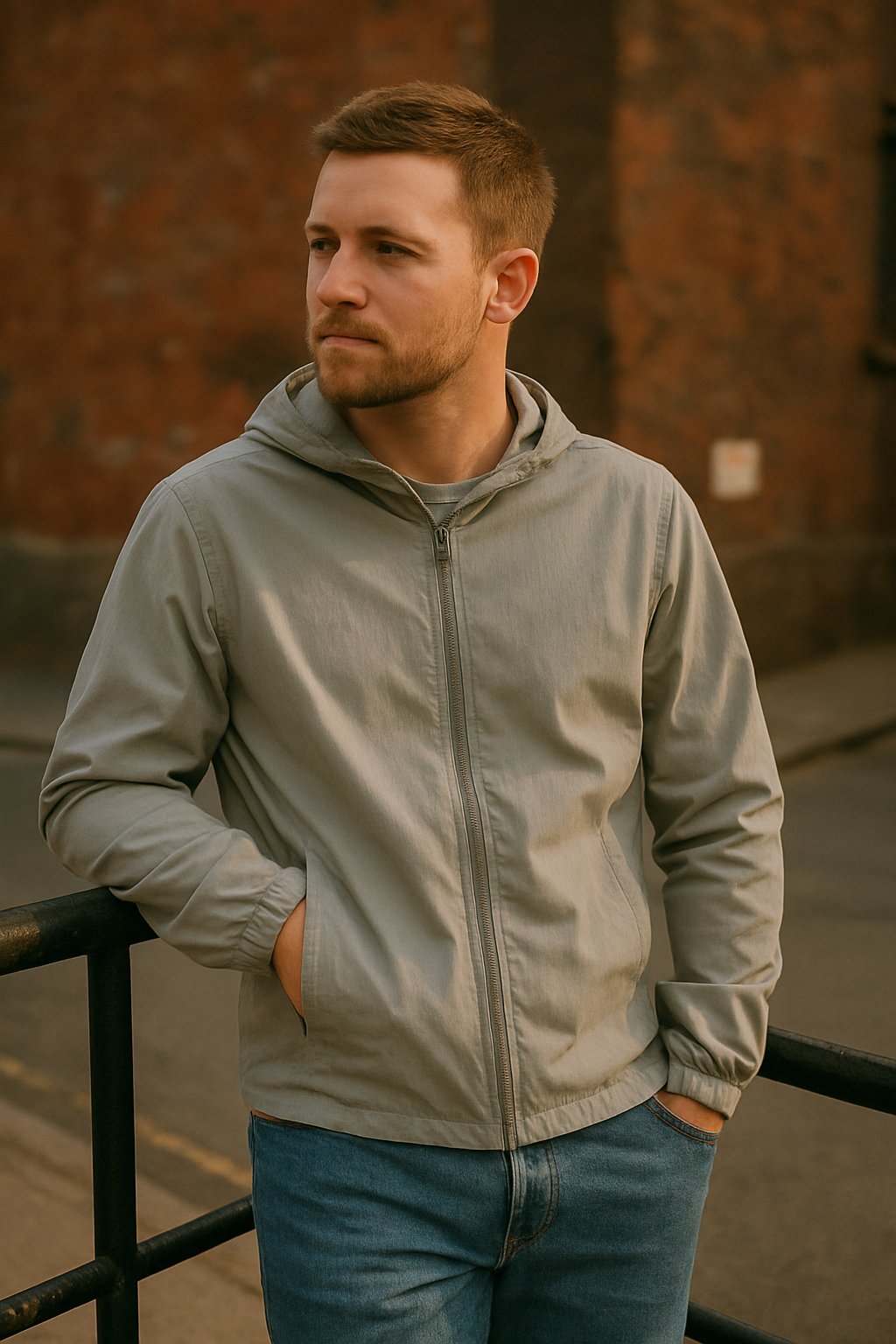 Mateusz – Kurtka Męska z Kapturem w Stylu Streetwear